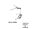 WATER INLET & FILLER HOSE Diagram and Parts List for DA3211  Amana Washer