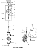 25178 PUMP ASSY Diagram and Parts List for DA6120  Amana Washer