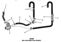 DRAIN Diagram and Parts List for DA6120  Amana Washer