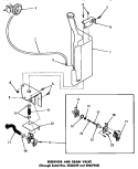 RESERVOIR & DRAIN VALVE Diagram and Parts List for DA6120  Amana Washer