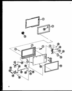 Part Location Diagram of A1020804 Whirlpool Wiring harness assy