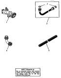ACCESSORIES Diagram and Parts List for DA6120  Amana Washer