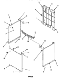 PANELS Diagram and Parts List for DA6123  Amana Washer
