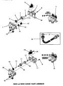 25832 AND 25833 MIXING VALVE ASSEMBLIES Diagram and Parts List for DA6123  Amana Washer