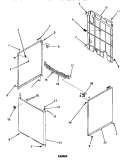 PANELS Diagram and Parts List for DA3820  Amana Washer