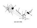 DOOR SAFETY SWITCH Diagram and Parts List for DA3820  Amana Washer