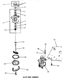 25178 PUMP ASSY Diagram and Parts List for FA3201  Amana Washer