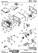 Part Location Diagram of M12D92 Whirlpool BLOWER ASSEMBLY