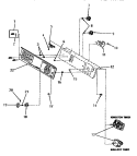 CONTROL PANEL AND CONTROLS Diagram and Parts List for FA9211  Amana Washer