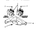 MIXING VALVE ASSY Diagram and Parts List for FA9211  Amana Washer