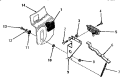 DOOR SAFETY SWITCH Diagram and Parts List for FA9211  Amana Washer