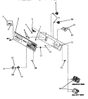 CONTROL PANEL AND CONTROLS Diagram and Parts List for FA9151  Amana Washer