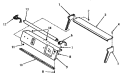 PAN SUPP PLT / CTRL HOOD ENDS & FLOUR TUBE Diagram and Parts List for FA9151  Amana Washer