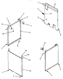 PANELS Diagram and Parts List for FA9151  Amana Washer