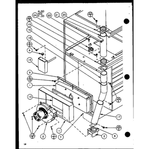 Diagram 3 Diagram and Parts List for GCI140A35 P9811208F Amana Furnace