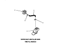 WATER INLET & FILLER HOSE Diagram and Parts List for FA4141  Amana Washer