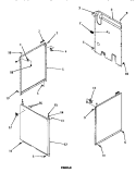 PANELS Diagram and Parts List for FA0620  Amana Washer