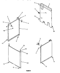 PANELS Diagram and Parts List for FA4200  Amana Washer
