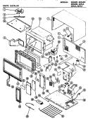 Part Location Diagram of M8D342 Whirlpool NLANINT BARRIER