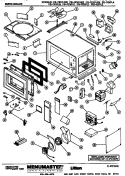Part Location Diagram of M51D56 Whirlpool NOUTER WINDOW KIT NLA