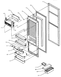 Part Location Diagram of 10524102 Whirlpool SHELF-SECOND SERVER (2)