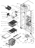 Part Location Diagram of 10619602 Whirlpool GLIDE- FRZ
