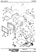 Part Location Diagram of M10D87 Whirlpool HIGH VOLTAGE CAPACITOR