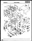Part Location Diagram of M57D34 Whirlpool KIT, MICROWAVE MAGNETRON