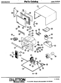 Page 1 Diagram and Parts List for 70/1503  Litton Microwave