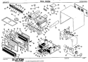 Page 1 Diagram and Parts List for 70/8001  Litton Microwave