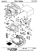 Part Location Diagram of M45D17 Whirlpool NLANSPLASH COVER