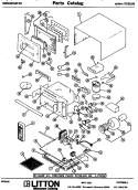 Page 1 Diagram and Parts List for 70/2008  Litton Microwave