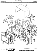 Part Location Diagram of M16D54 Maytag SUB D7681501