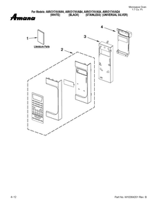 Part Location Diagram of W10364245 Whirlpool CNTRL-ELEC