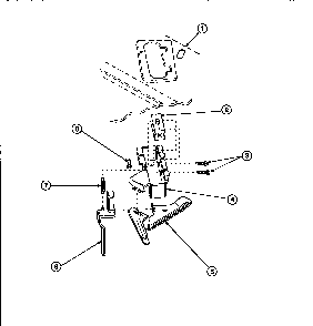 Out-of-balance Switch Diagram and Parts List for LW8303W2-PLW8303W2B  Amana Washer