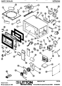 Part Location Diagram of 94374P01 Whirlpool NLAFM77D143 CAVITY ASY