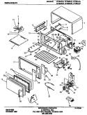 Part Location Diagram of M32R78 Whirlpool CONTROL MODULE *NET*