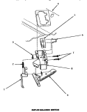 OUT - OF - BALANCE SWITCH Diagram and Parts List for LW4302L P1163302W L Amana Washer