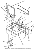 Part Location Diagram of 36439 Whirlpool HINGE