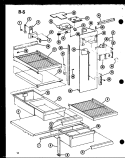 Part Location Diagram of D7438302 Whirlpool PAINTED DUCT COVER