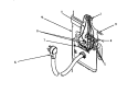 POWER CORD Diagram and Parts List for CE8407W PCE8407W Amana Dryer