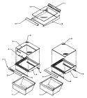 Part Location Diagram of 10543738 Whirlpool ASSY, LW CRISPER FRAME