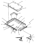 HEATER BOX ASSY Diagram and Parts List for AK2T30E1 P1131560N Amana Cooktop