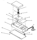FUSE BOX Diagram and Parts List for CAK2T30W P1131561N Amana Cooktop