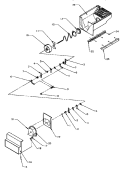 CRUSHED ICE BUCKET Diagram and Parts List for SXD22S2L P1190404W L Amana Refrigerator