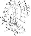 Part Location Diagram of D7554521 Whirlpool NLASUB D7731701