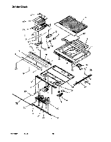 Divider Block Diagram and Parts List for TR22S4E-P1196203WE  Amana Refrigerator