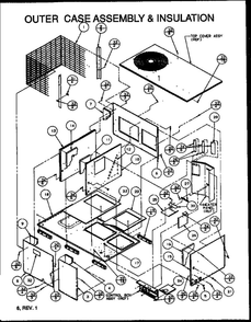 Part Location Diagram of D9822502 Whirlpool Insulation