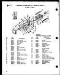8 CUBE COMPACT ICE MAKER Diagram and Parts List for ESRFC16B P6023516W Amana Refrigerator