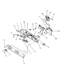 ICE AND WATER CAVITY Diagram and Parts List for SSD21SW P1193901W W Amana Refrigerator